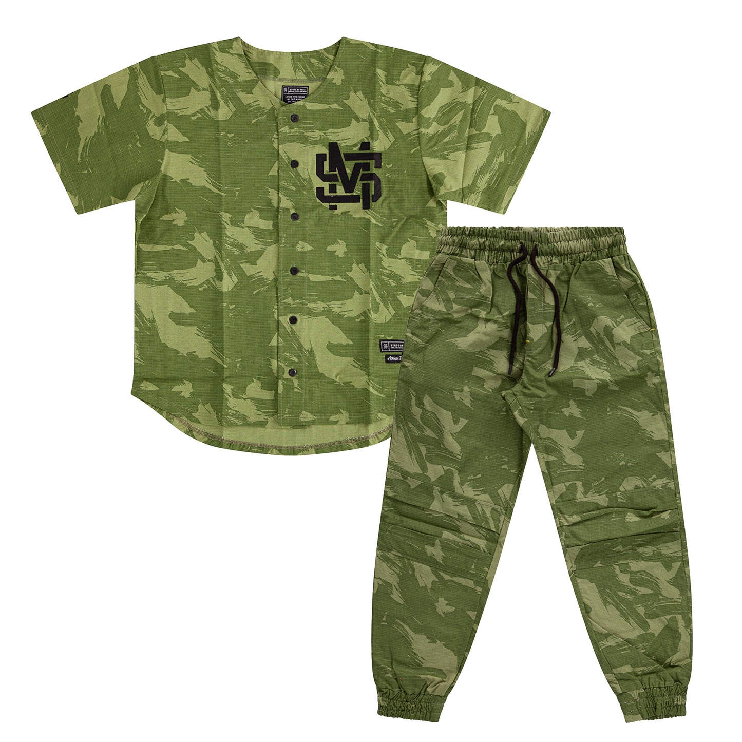 MONOGRAM " Completo Camouflage Military Green