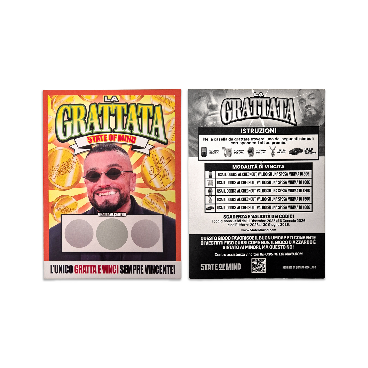 "LA GRATTATA" Bundle / 3 Gratta e vinci