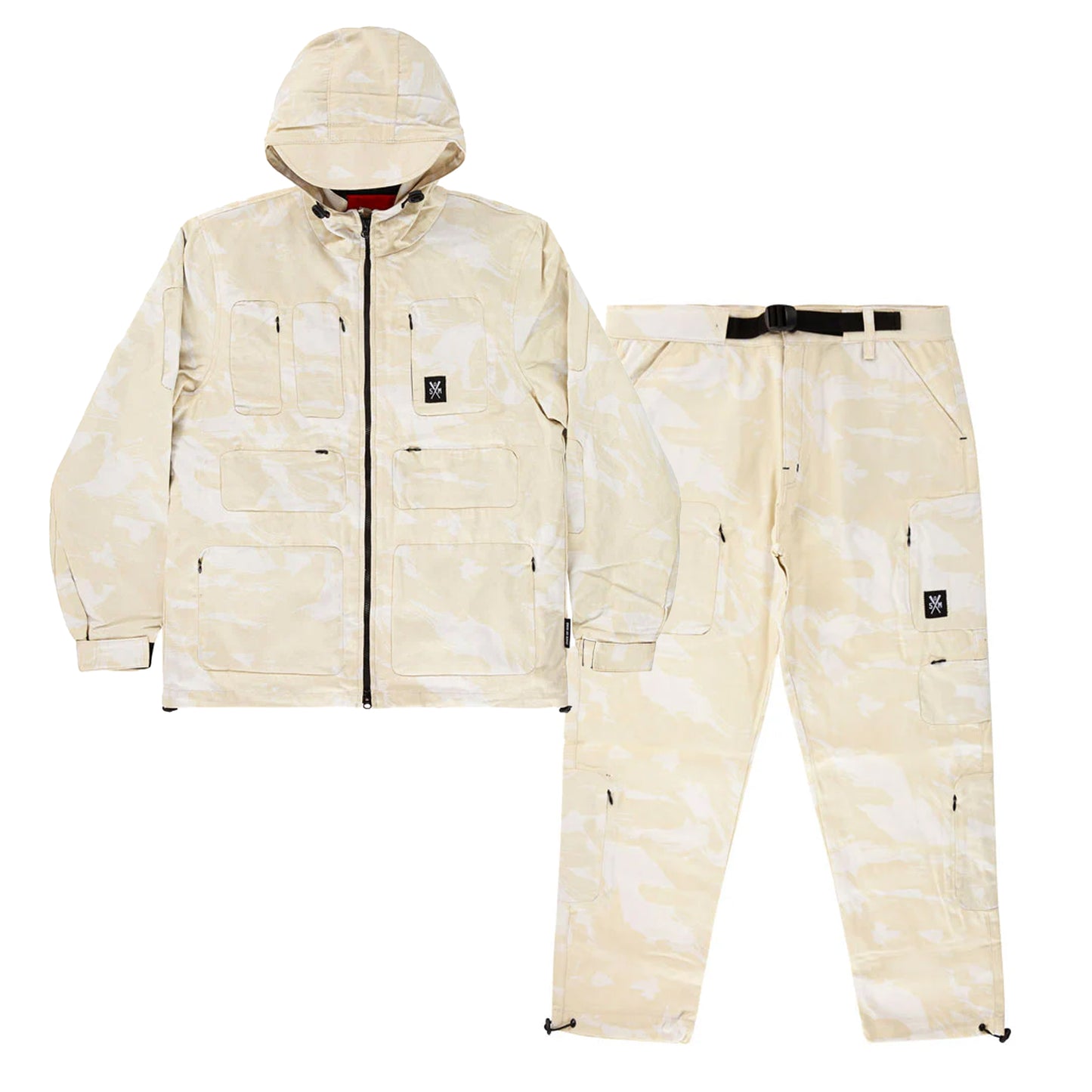 " RETROFUTURE HIDDEN CARGO " Hidden Cargo Completo Offwhite Camo