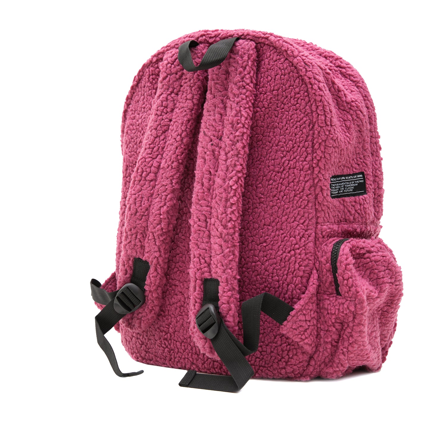 "RETROFUTURE" Backpack Sherpa Fucsia