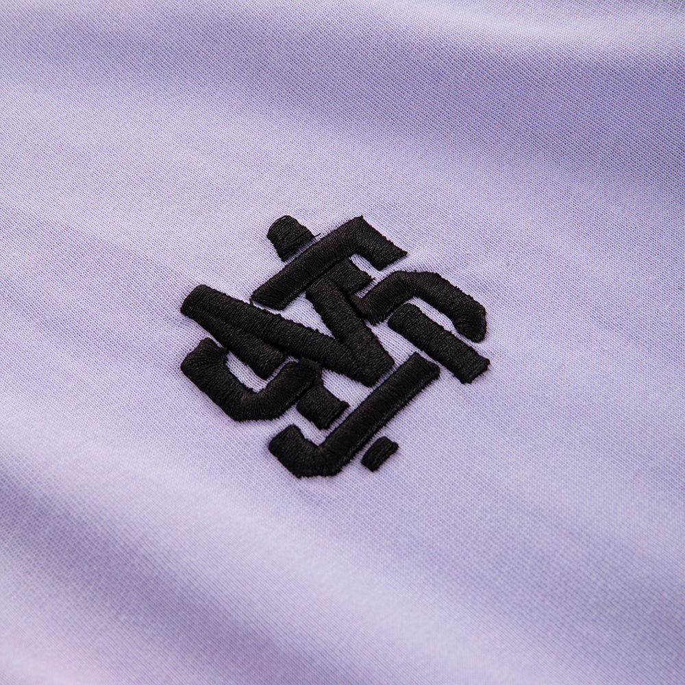 " MONOGRAM " T-Shirt Viola