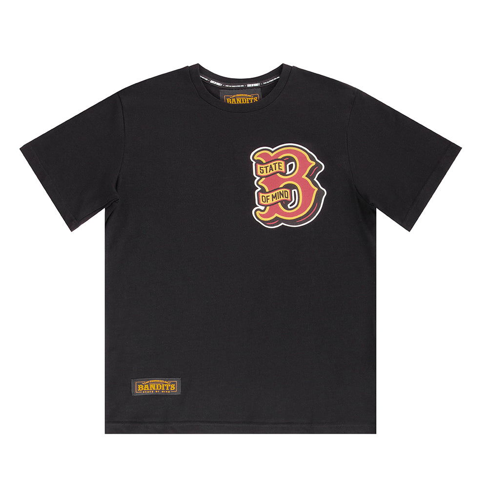 " BANDITS " T-Shirt Mascotte Nera