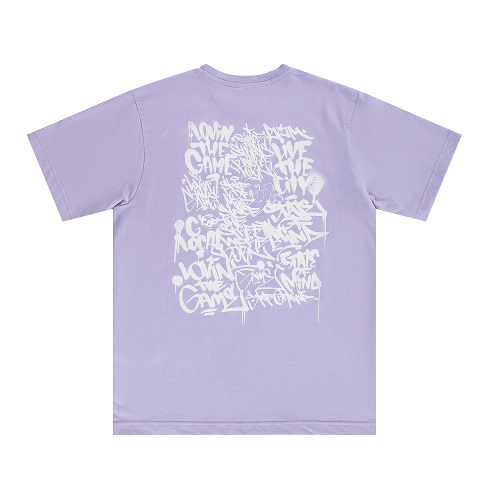 " TAGS and THROWIES " T-Shirt Viola