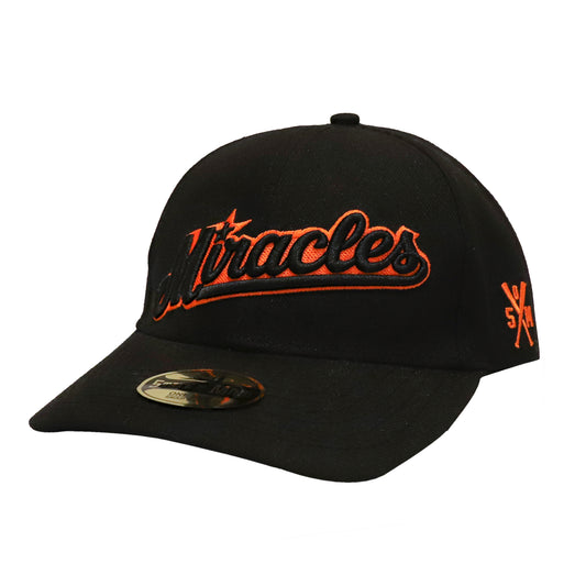 " EMME-I MIRACLES " Cappello Curved Visor Nero