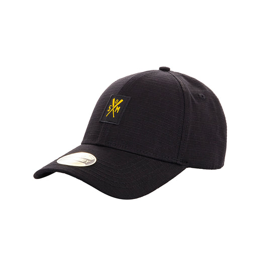" RETROFUTURE BASIC " Ripstop Cap Nero