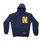 "5OM X NOYZ NARCOS" Hoodie Blu Navy