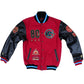 "5OM X GUE' X ZEN" varsity jacket