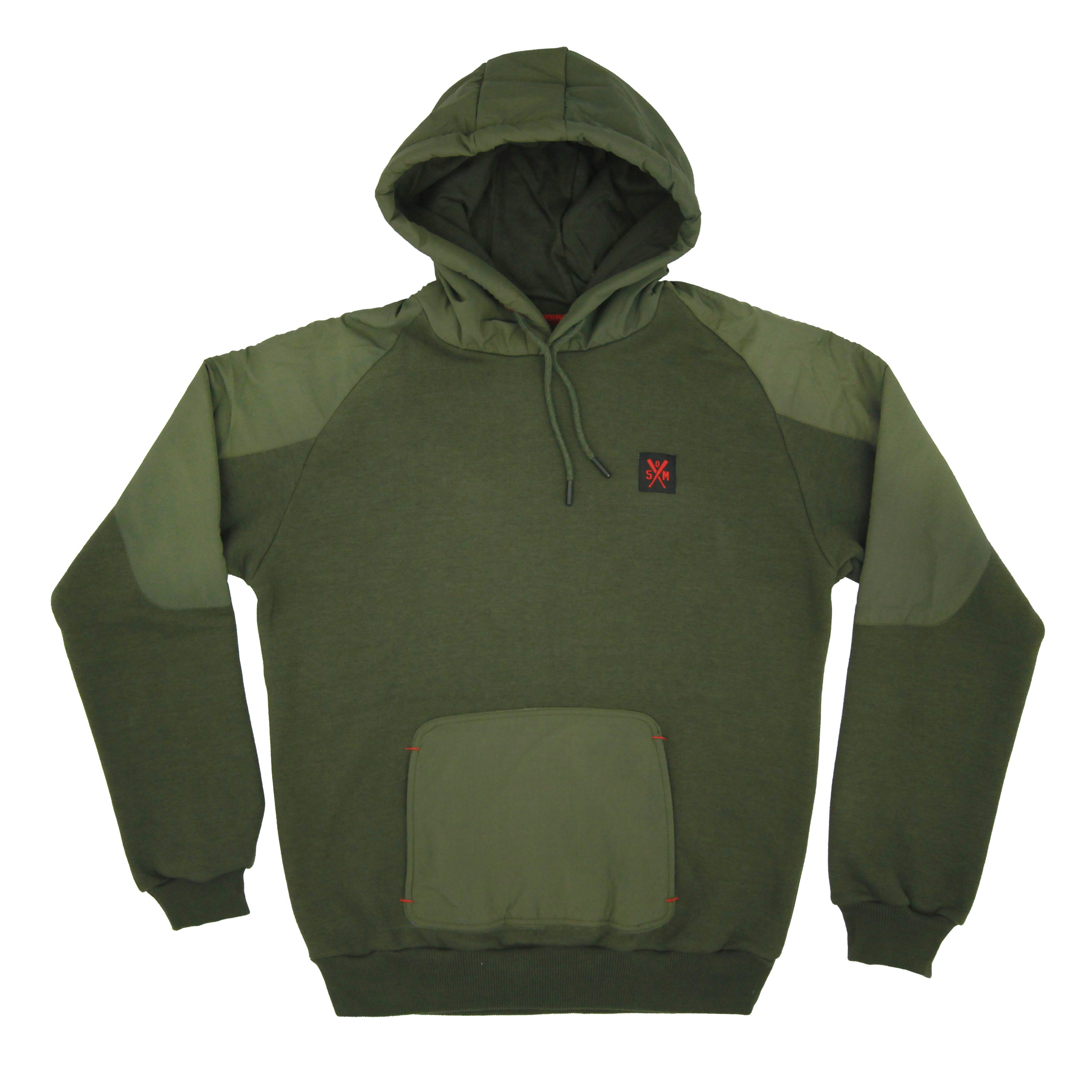 Fox chunk 2024 dark olive hoodie