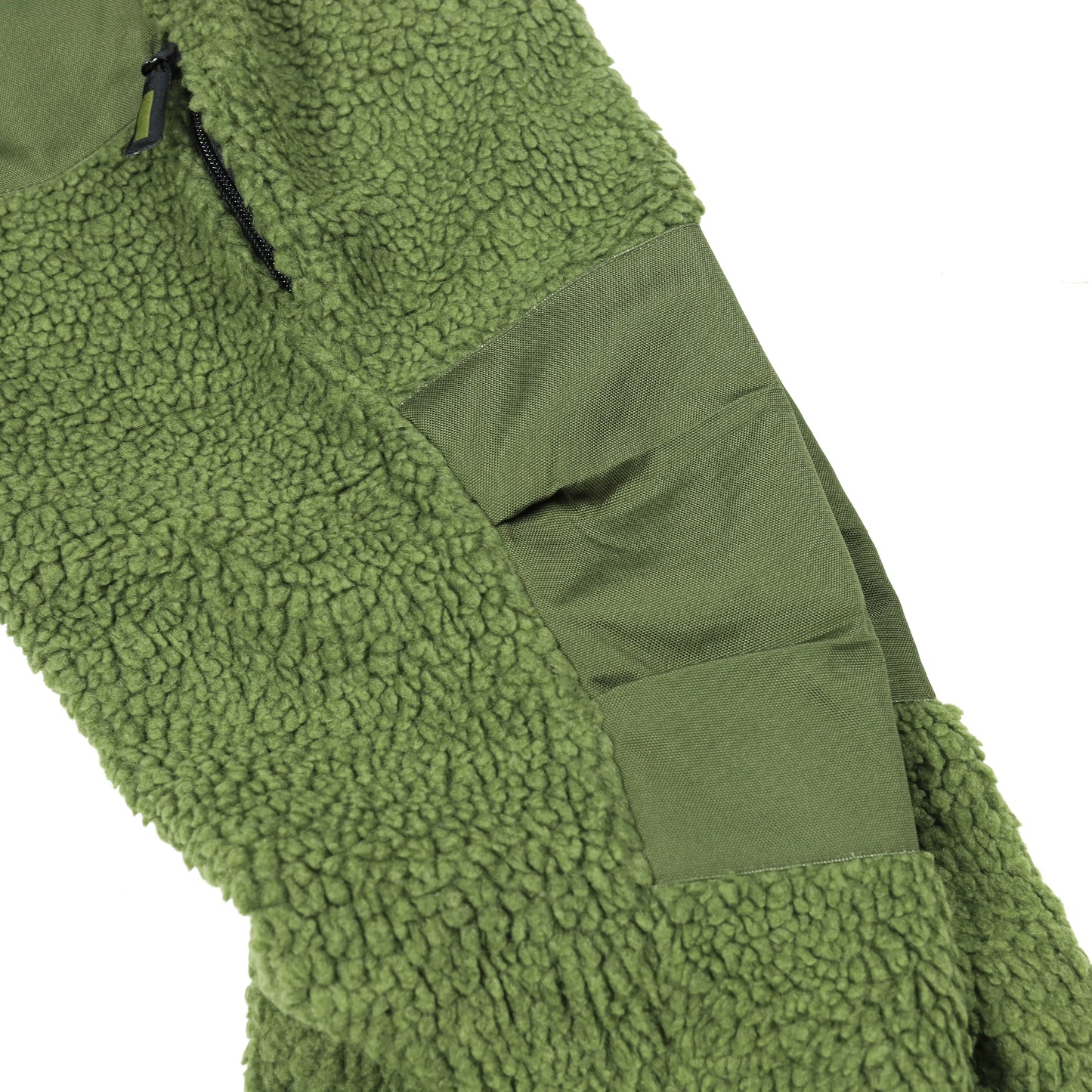"RETROFUTURE" sherpa pants military green