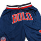 "5OM x IL REGAZ" basket shorts