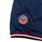 "5OM x IL REGAZ" basket shorts