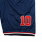 "5OM x IL REGAZ" basket shorts