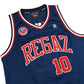 "5OM x IL REGAZ" jersey basket