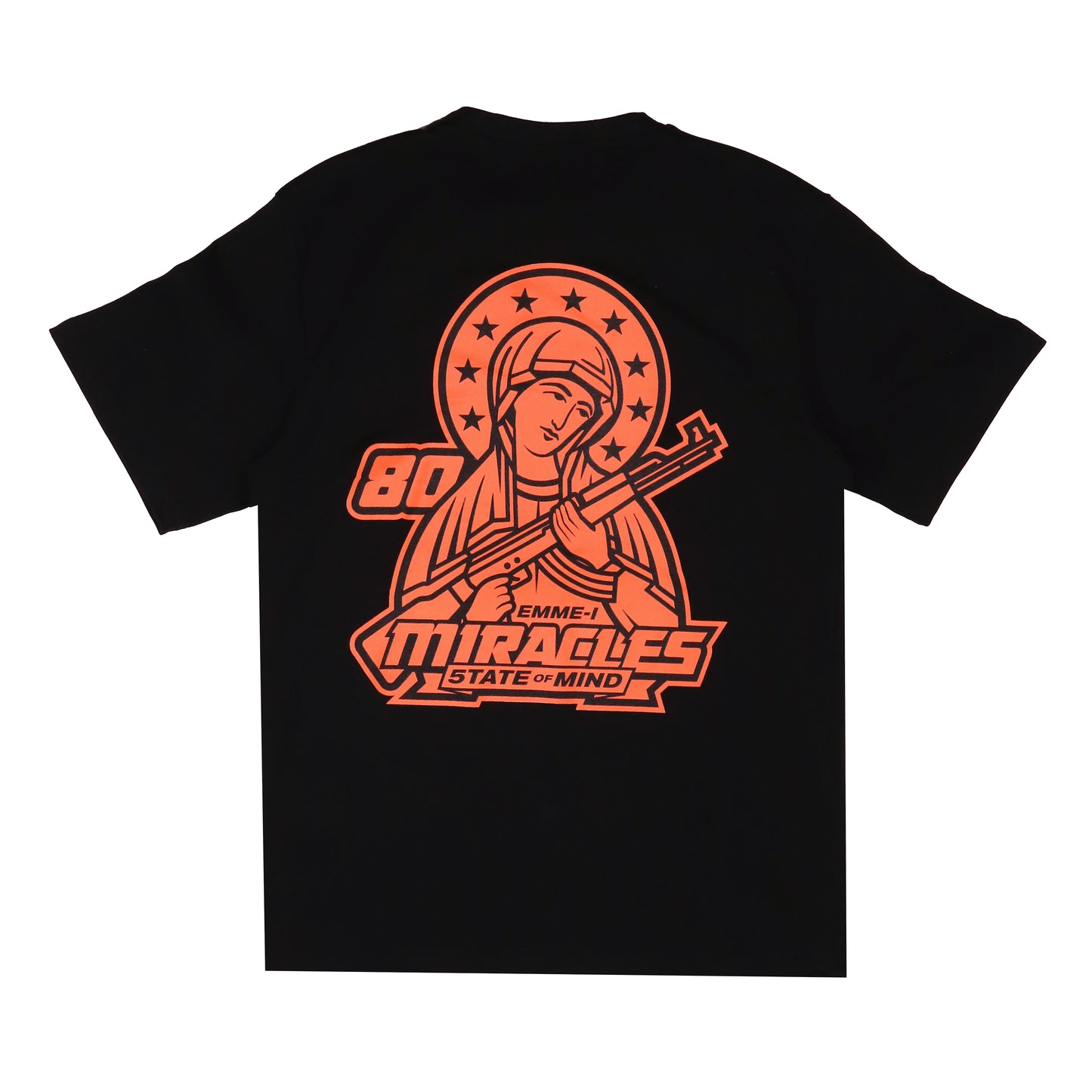 " EMME-I MIRACLES " T-Shirt Nera