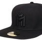 " EMME-I MIRACLES " Cappello Monogram Snapback Nero/Nero