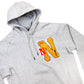 "5OM X NOYZ NARCOS" Hoodie Sport Grey