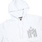 " EMME-I MIRACLES MADREPERLA" Hoodie Bianca