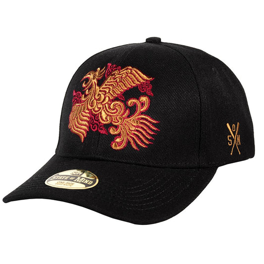 "5OM X GUE' X ZEN" <br /> curved visor hat