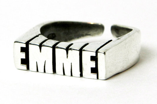 "EMME-I CELEBRATION" 5OMxGLORIOUS <br /> silver ring